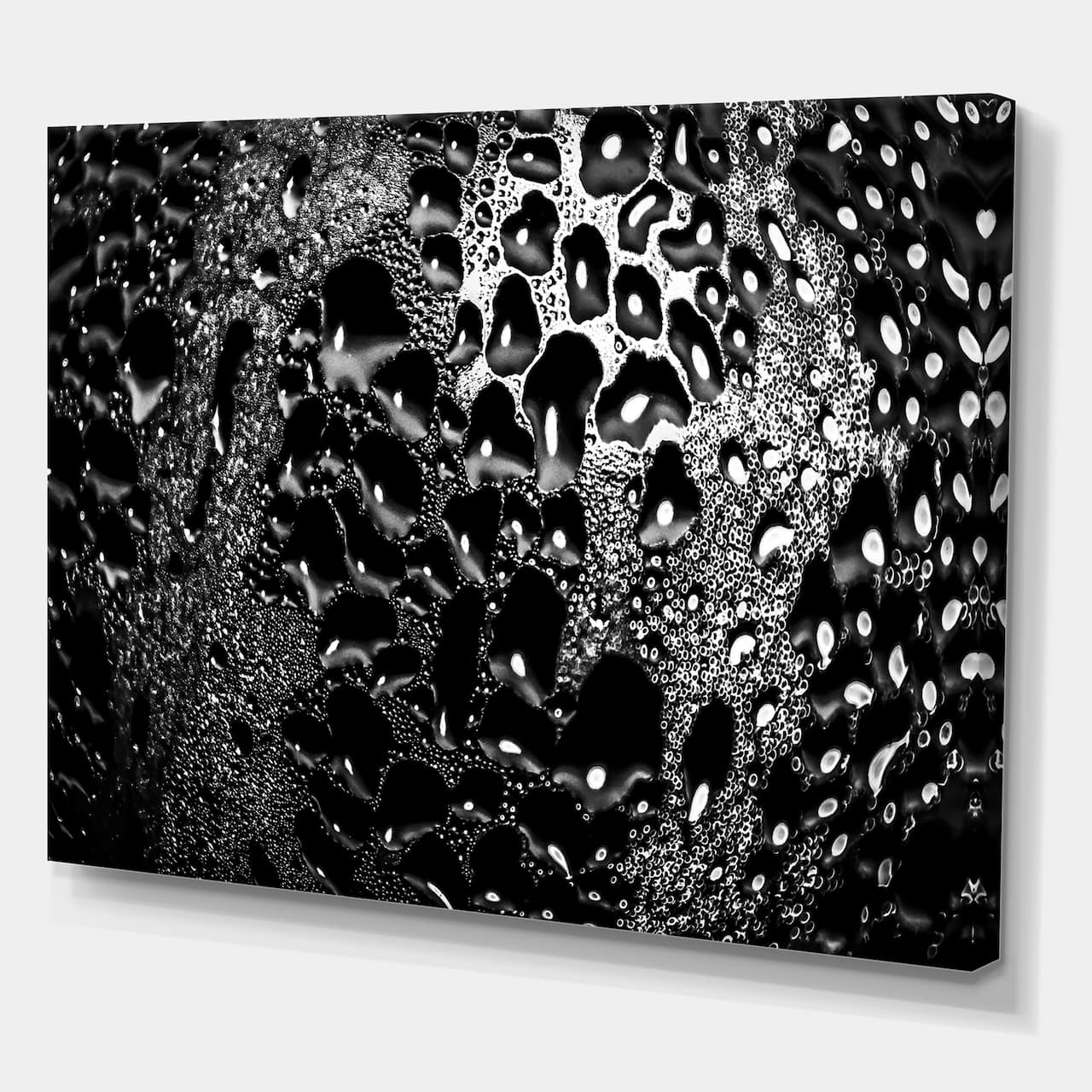 Designart - Abstract Droplets 15 - Modern & Contemporary Premium Canvas Wall Art